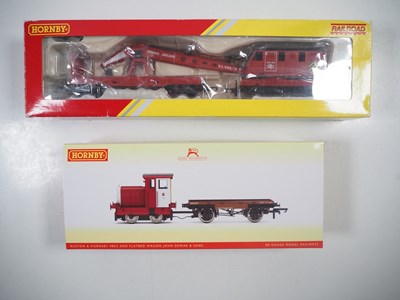 Lot 611 - A HORNBY OO gauge diesel locomotive and crane...