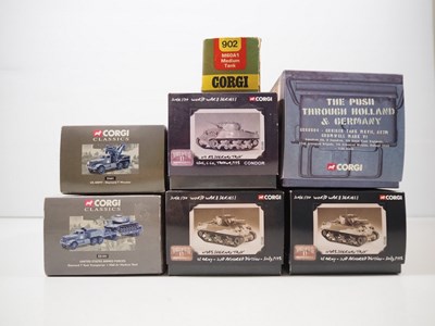 Lot 64 - A group of boxed CORGI military vehicles, to...