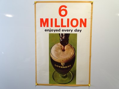 Lot 99 - GUINNESS: '6 Million enjoyed every day' (51cm...