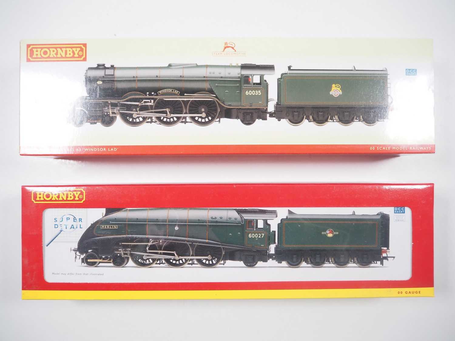 Lot 644 - A pair of HORNBY OO gauge steam locomotives...