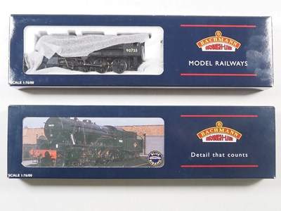 Lot 645 - A pair of BACHMANN OO gauge Austerity class...