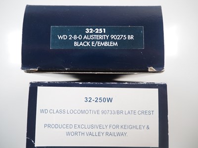 Lot 645 - A pair of BACHMANN OO gauge Austerity class...