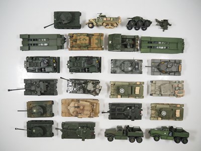 Lot 65 - A group of unboxed CORGI military vehicles - G,...