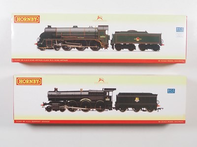 Lot 653 - A pair of HORNBY OO gauge steam locomotives...