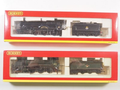 Lot 653 - A pair of HORNBY OO gauge steam locomotives...