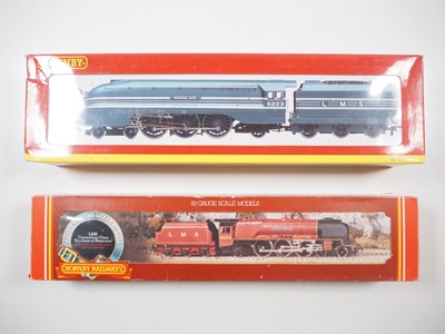 Lot 654 - A pair of HORNBY OO gauge steam locomotives...