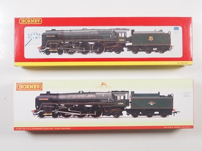 Lot 656 - A pair of HORNBY OO gauge steam locomotives...