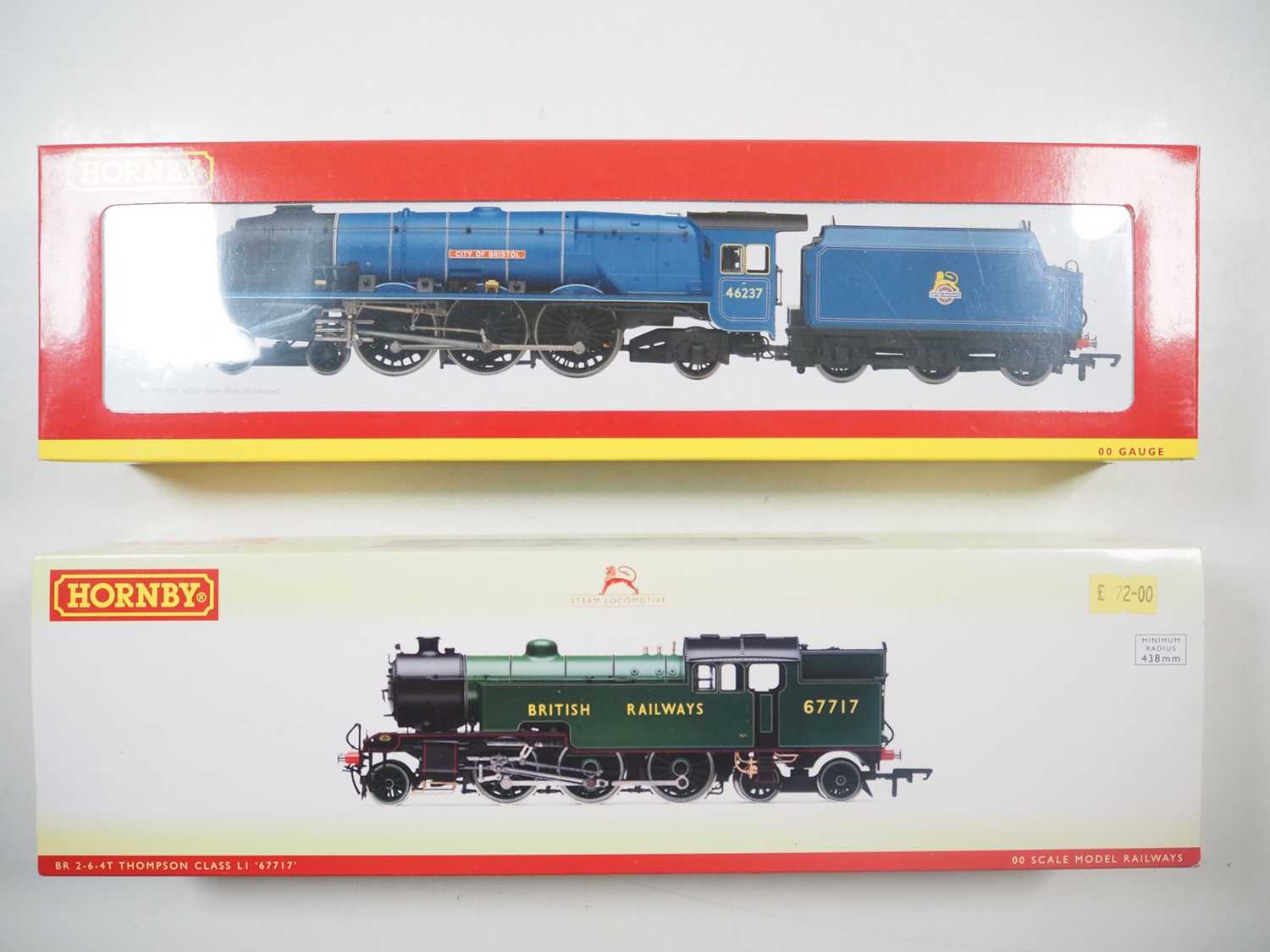 Lot 657 - A pair of HORNBY OO gauge steam locomotives...