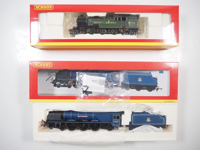 Lot 657 - A pair of HORNBY OO gauge steam locomotives...