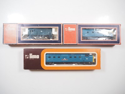 Lot 659 - A group of LIMA OO gauge diesel locomotives...