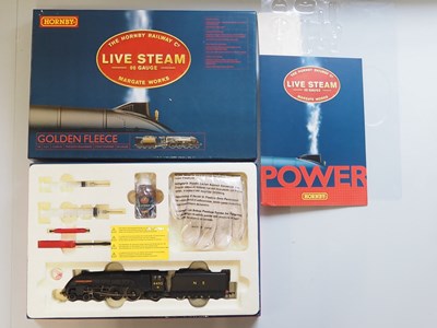 Lot 674 - A HORNBY R2368 OO gauge live steam class A4...