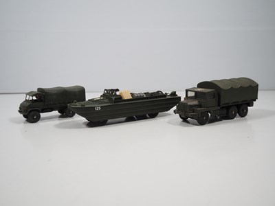 Lot 68 - A group of FRENCH DINKY military vehicles, to...