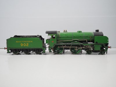 Lot 692 - A kitbuilt finescale O gauge 2-rail 12V DC...