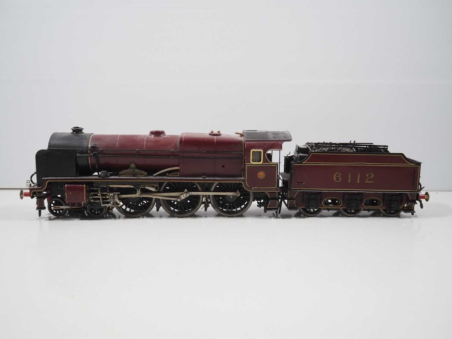 Lot 693 - A kitbuilt finescale O gauge 2-rail 12V DC...