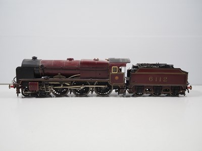 Lot 693 - A kitbuilt finescale O gauge 2-rail 12V DC...