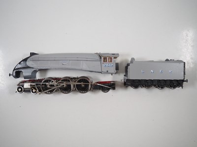 Lot 696 - A partly kitbuilt finescale O gauge 2-rail 12V...