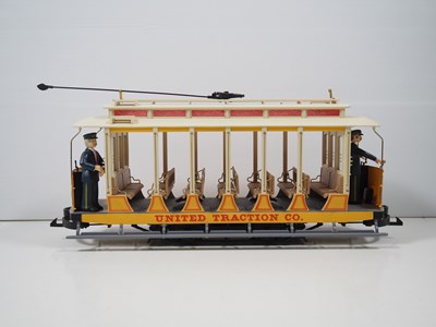 Lot 709 - A pair of BACHMANN Big Haulers G gauge 4-wheel...