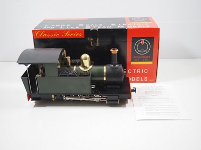 Lot 710 - An ACCUCRAFT live steam G scale 45mm 0-6-0...