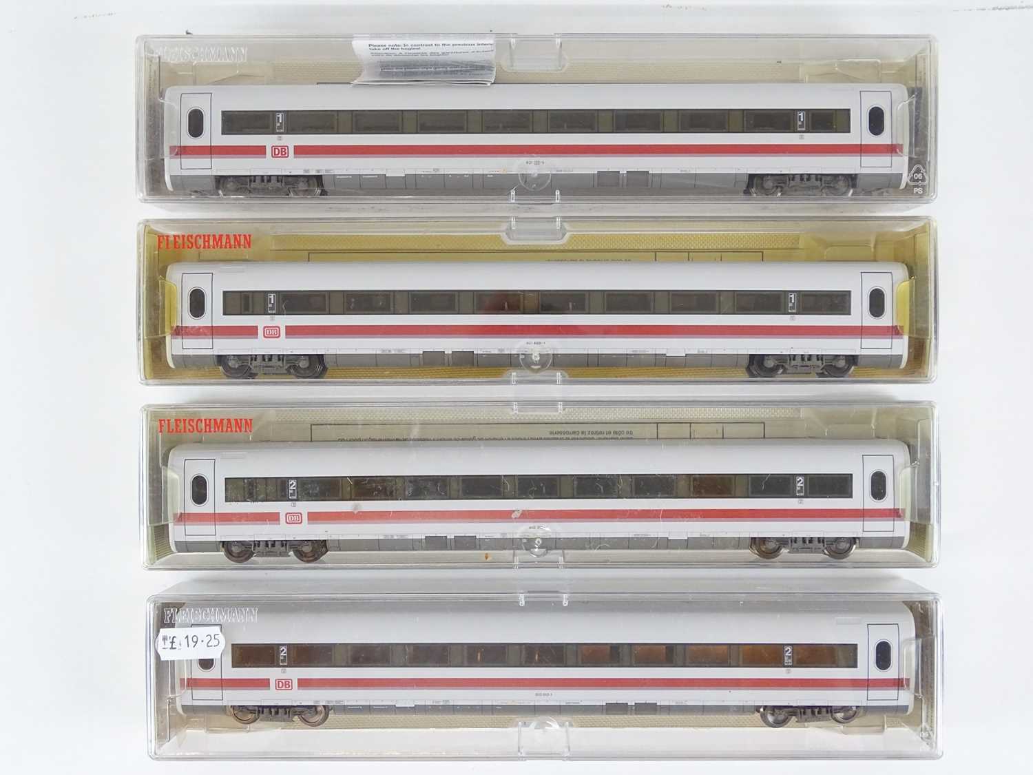 Lot 105 - A group of boxed German Outline HO Gauge ICE...