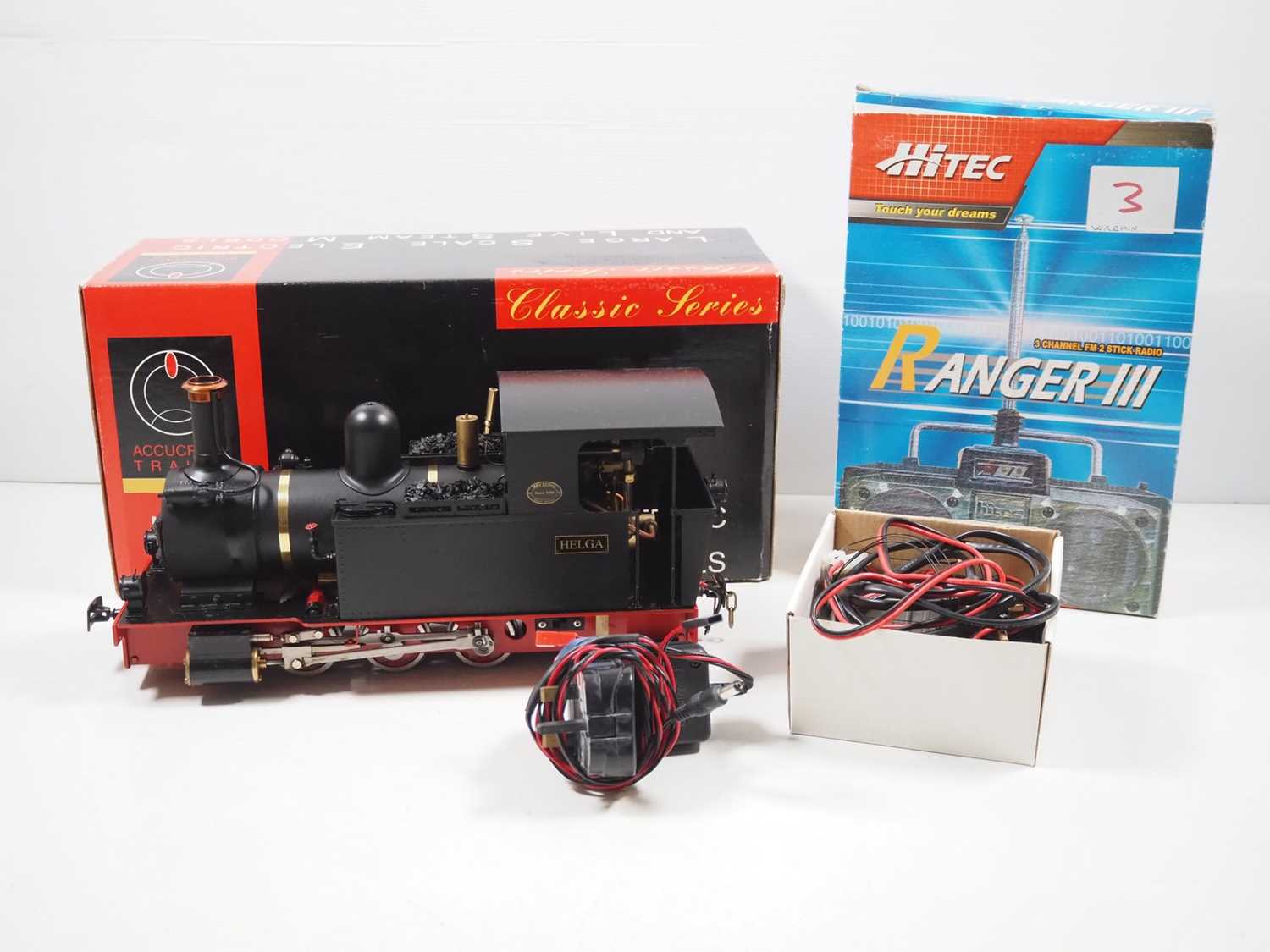 Lot 714 - An ACCUCRAFT live steam G scale 45mm 0-6-0...