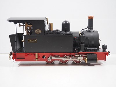 Lot 714 - An ACCUCRAFT live steam G scale 45mm 0-6-0...