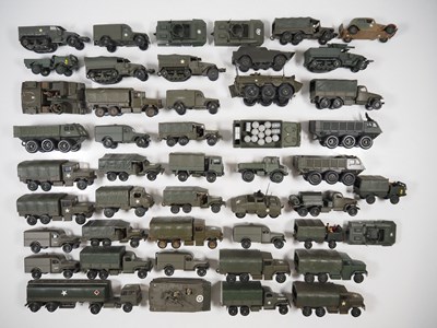 Lot 78 - A large group of playworn SOLIDO military...
