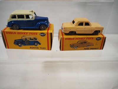 Lot 8 - A group of DUBLO DINKY cars/lorries comprising...