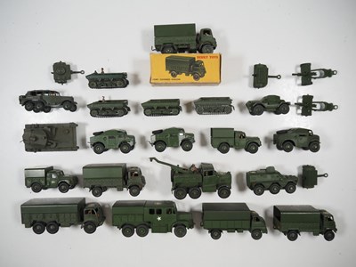 Lot 80 - A group of DINKY military vehicles to include...