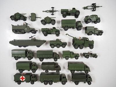 Lot 81 - A group of DINKY military vehicles to include...