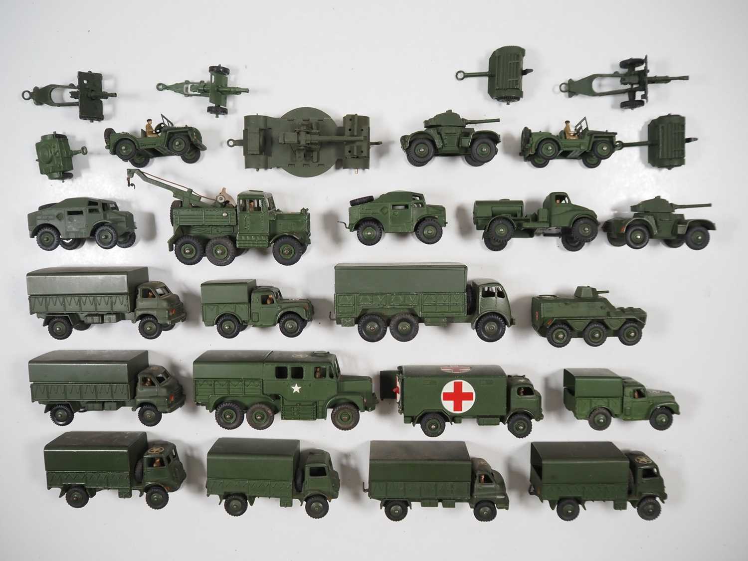 Lot 82 - A group of DINKY military vehicles to include...
