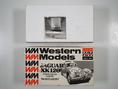 Lot 88 - A WESTERN MODELS 1:24 scale white metal model...