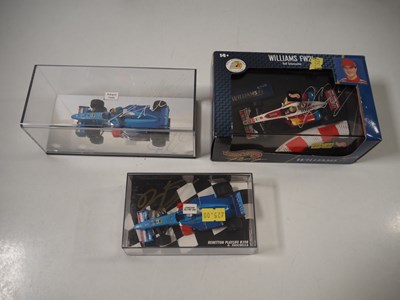Lot 9 - A group of HOTWHEELS and MINICHAMPS 1:43 scale...