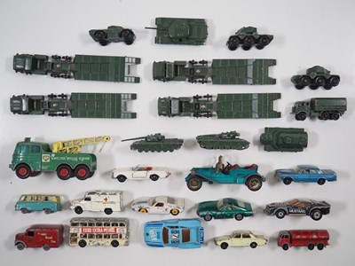 Lot 94 - A group of playworn MATCHBOX vehicles to...