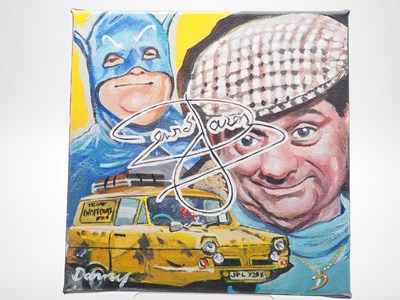 Lot 2 - Sir David Jason OBE - signed canvas with...