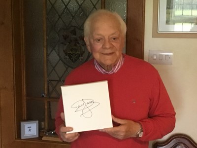 Lot 2 - Sir David Jason OBE - signed canvas with...