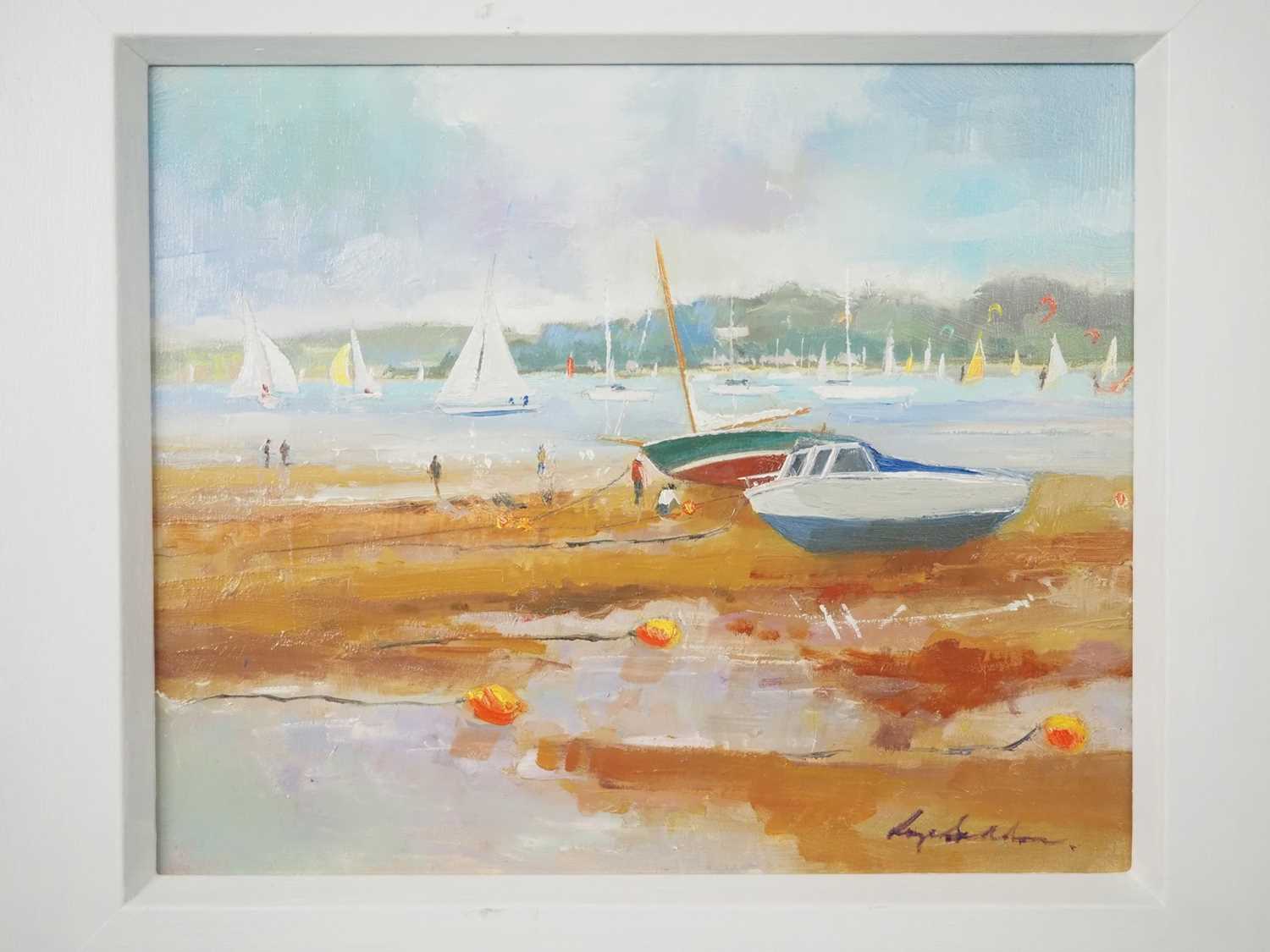 Lot 26 - Roger Dell Seddon - 'MUCH ACTIVITY IN POOLE...