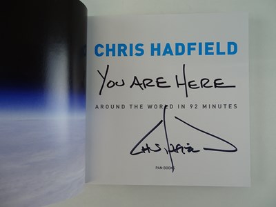 Lot 48 - CHRIS HADFIELD - signed hardback book 'You are...