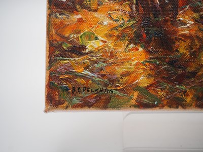 Lot 99 - Barry Peckham 'FOREST' - oil on canvas -...