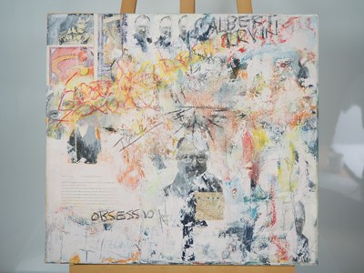 Lot 107 - Neville Cooper 'OBSESSION' - acrylic/mixed...