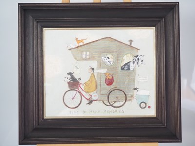 Lot 131 - Sam Toft 'TIME TO MAKE MEMORIES' - mixed media...