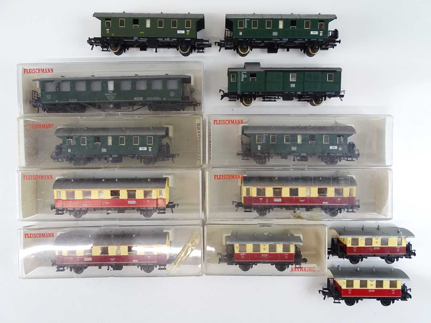 Lot 120 - A group of HO Gauge German Outline branch line...