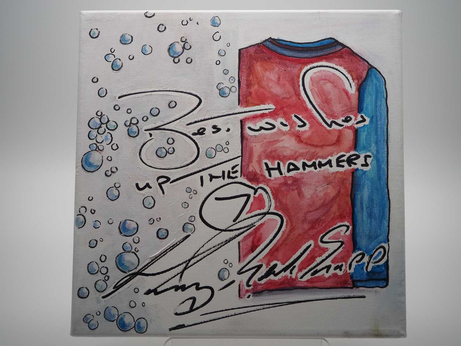 Lot 146 - Harry Redknapp, Up The Hammers by Sam Marshall...