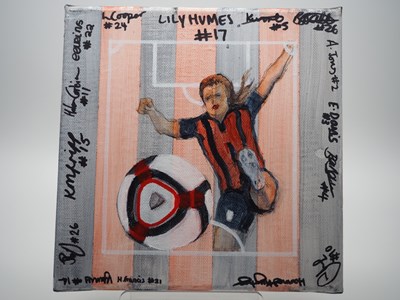 Lot 148 - AFC Bournemouth women's team - One of three...