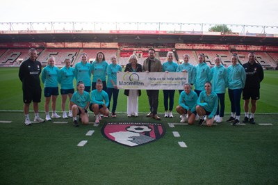 Lot 148 - AFC Bournemouth women's team - One of three...