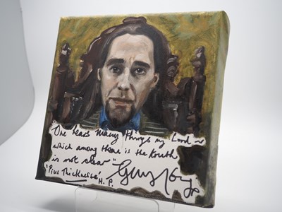 Lot 152 - Guy Henry - Harry Potter with artwork added by...