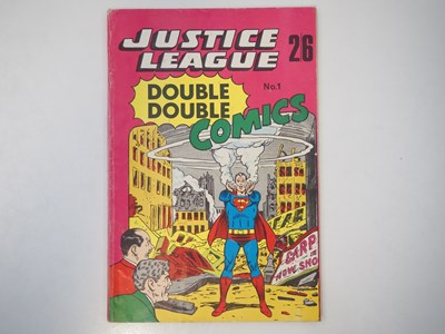Lot 13 - JUSTICE LEAGUE DOUBLE DOUBLE COMICS #1 -...