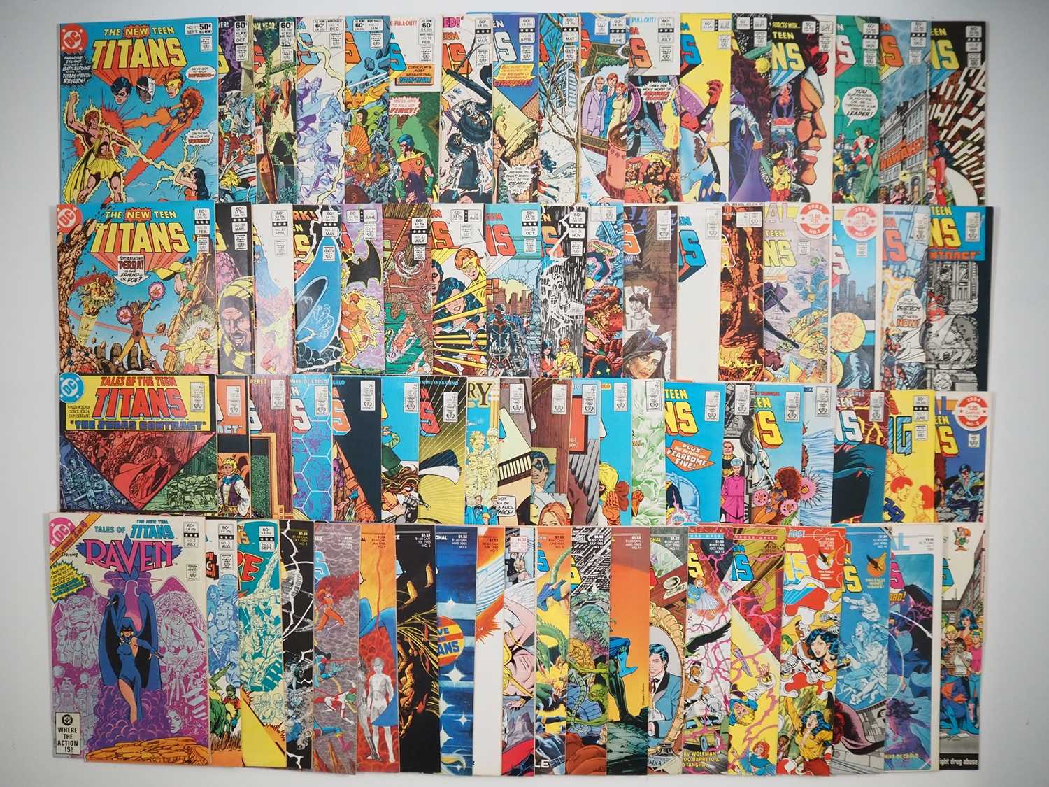 Lot 190 - NEW TEEN TITANS LOT (74 in Lot) - Includes THE...