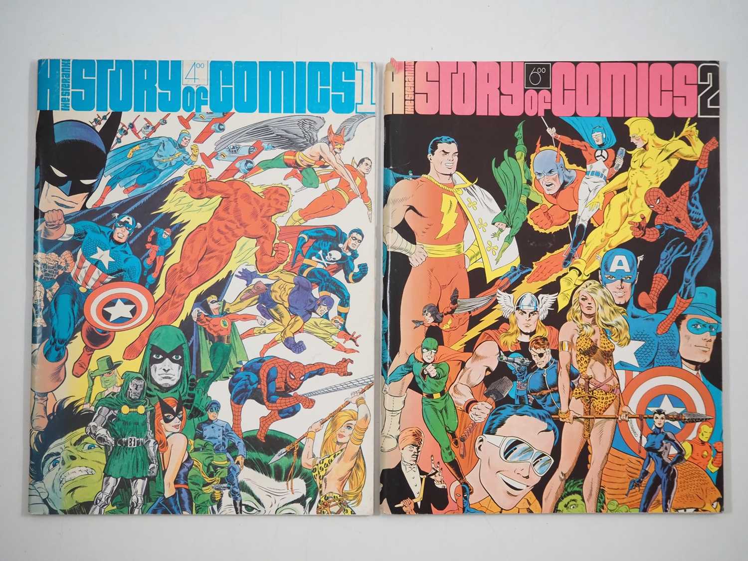 Lot 214 - THE STERANKO HISTORY OF COMICS #1 & 2 (2 in...