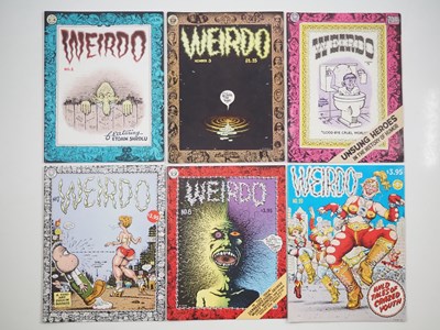 Lot 215 - WEIRDO #1, 3, 5, 7, 8, 10 (6 in Lot) -...