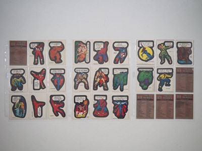 Lot 222 - TOPPS 1974/1975 MARVEL COMIC BOOK HEROES...